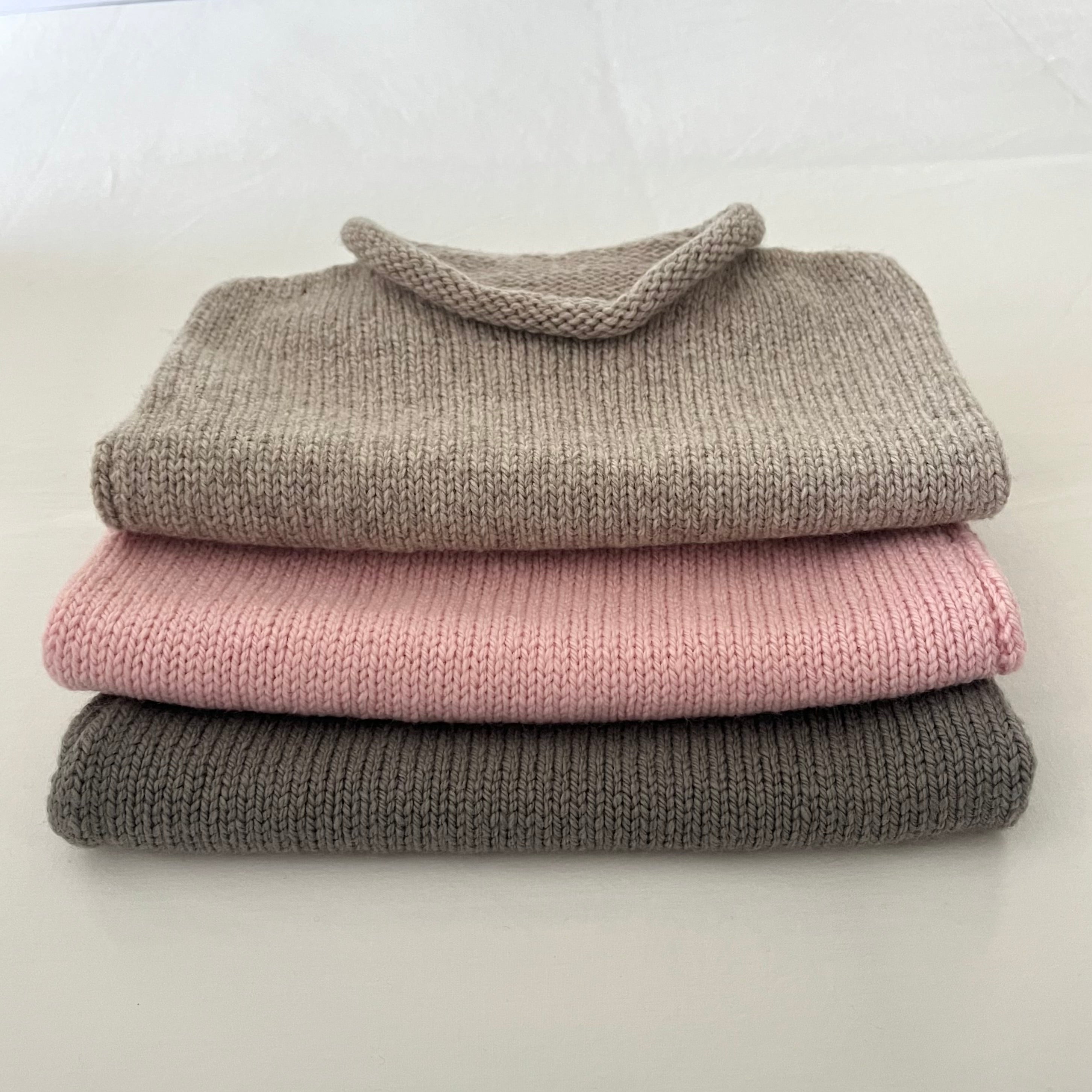 Roll Neck Vest & Beanie Set