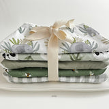 Baby dribble bib set of five Jumbo