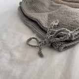 Ankle tie on mushroom premature pants