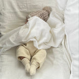 Baby wearing premature pants