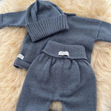 back view of Dusky Blue baby jolly Jodhpurs