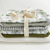 Baby dribble bib set of five Lenny