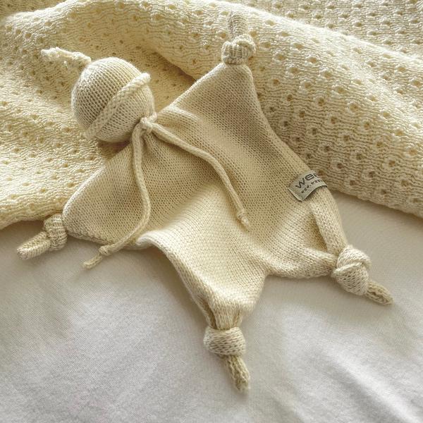 ivory merino snow baby comforter