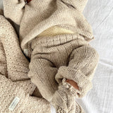 oatmeal baby leggings