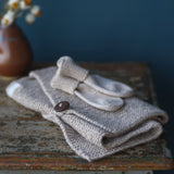 Oatmeal marle waistcoat