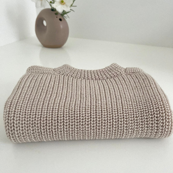 Stitch detail of river jumper