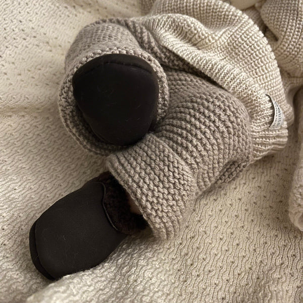 underside-of-chocolate-lambskin-booties