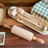 Wooden childrens Cooking set