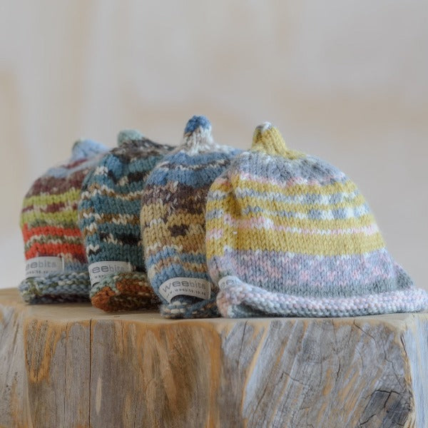 colour range multicolour beanies