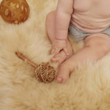 Honey play sheepskin baby rug
