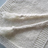 kids poncho with tassel