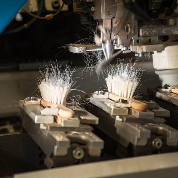 Manufacture of kids hair brush