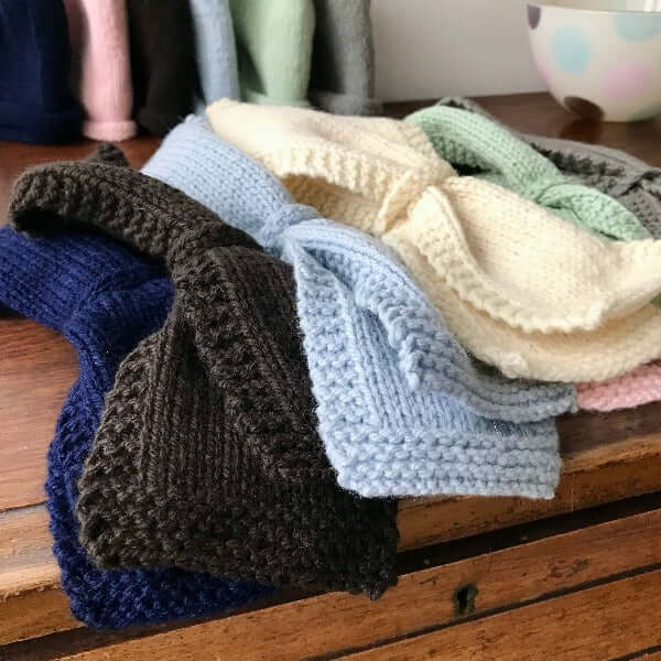 Merino baby loop scarf