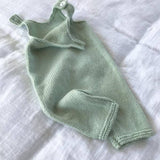 Mint baby dungarees