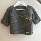 Mushroom baby double breasted jacket