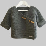 Mushroom baby double breasted jacket