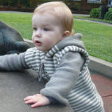 Mushroom baby hooded vest