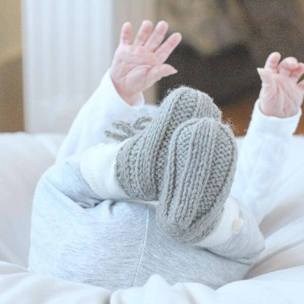 Mushroom baby loafers