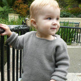 Mushroom baby slouchy sweater
