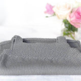 Mushroom knitted baby dress