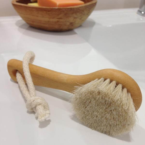 Face And Body Brush Wooden Body Brush Weebits