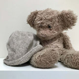 Oatmeal kids beanies