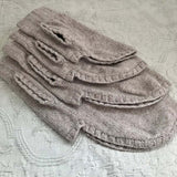 oatmeal knitted dog jumpers