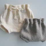 Over nappy pants plain back