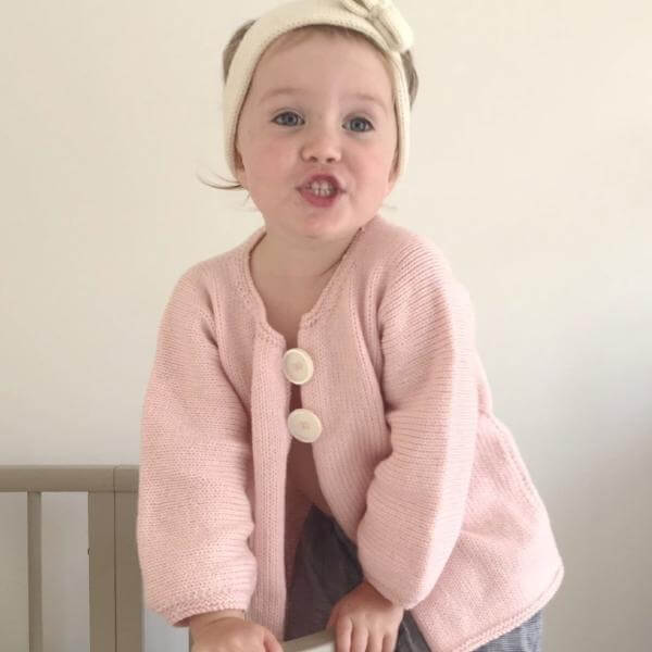 Pink brunch jacket