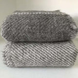 Stack of stansborough-cot blankets