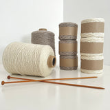 8ply Merino yarn on 500g cones and 100g balls