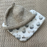 Beanie Dribble Bib Set Milo