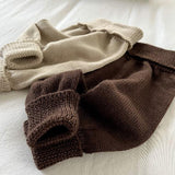 brown and oatmeal baby jodhpur