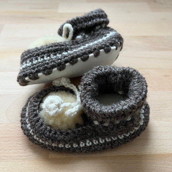 Crochet Booties Baby Booties Weebits - Main Image