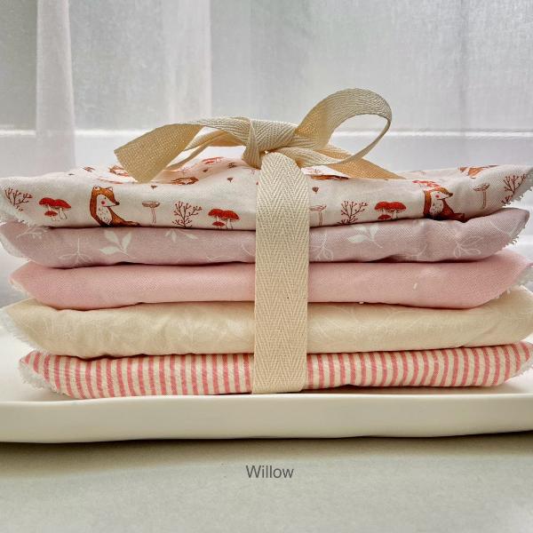 Dribble Bib set of 5 Willow