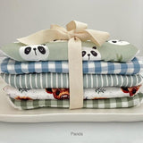 Dribble bib set of five Panda