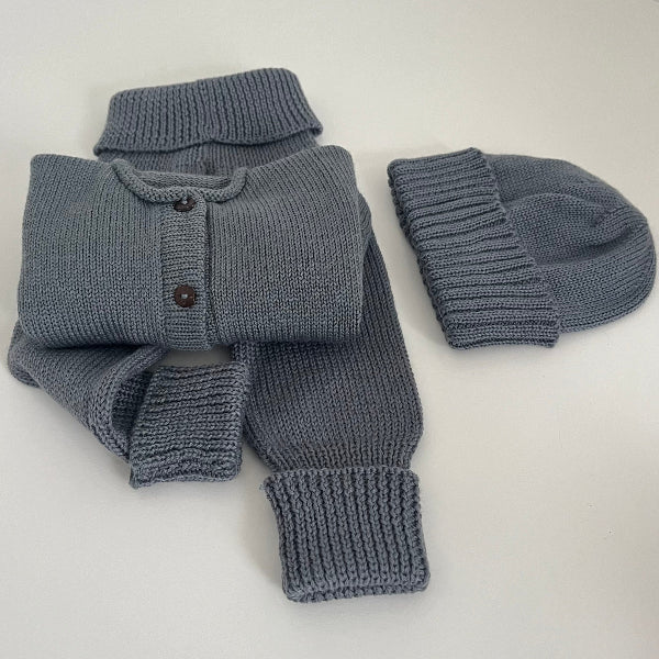 Dusky blue colour Marley set