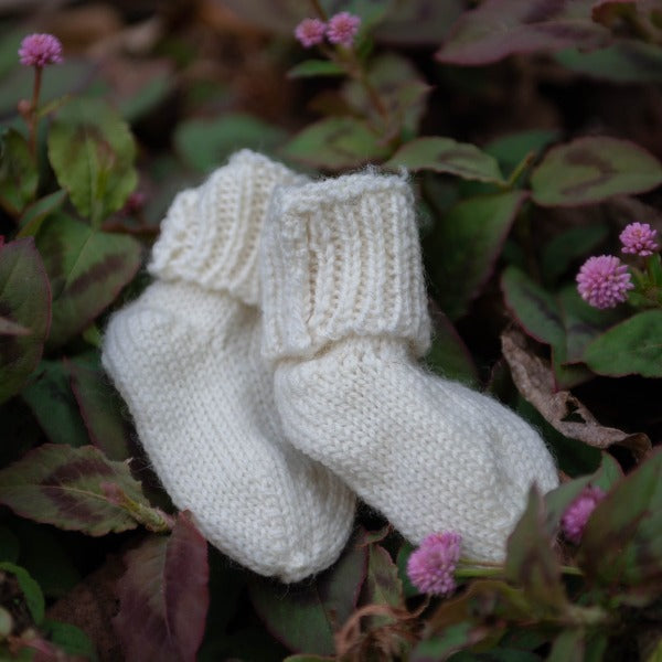 Ivory premature socks