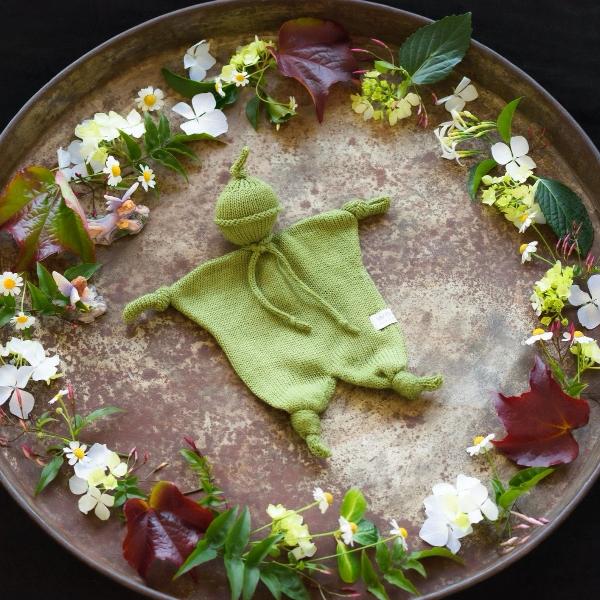 moss snow baby comforter