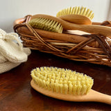 Natural vegan child hair brush