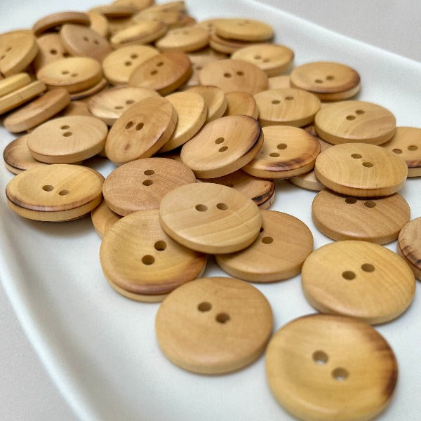 Pile of Wooden buttons
