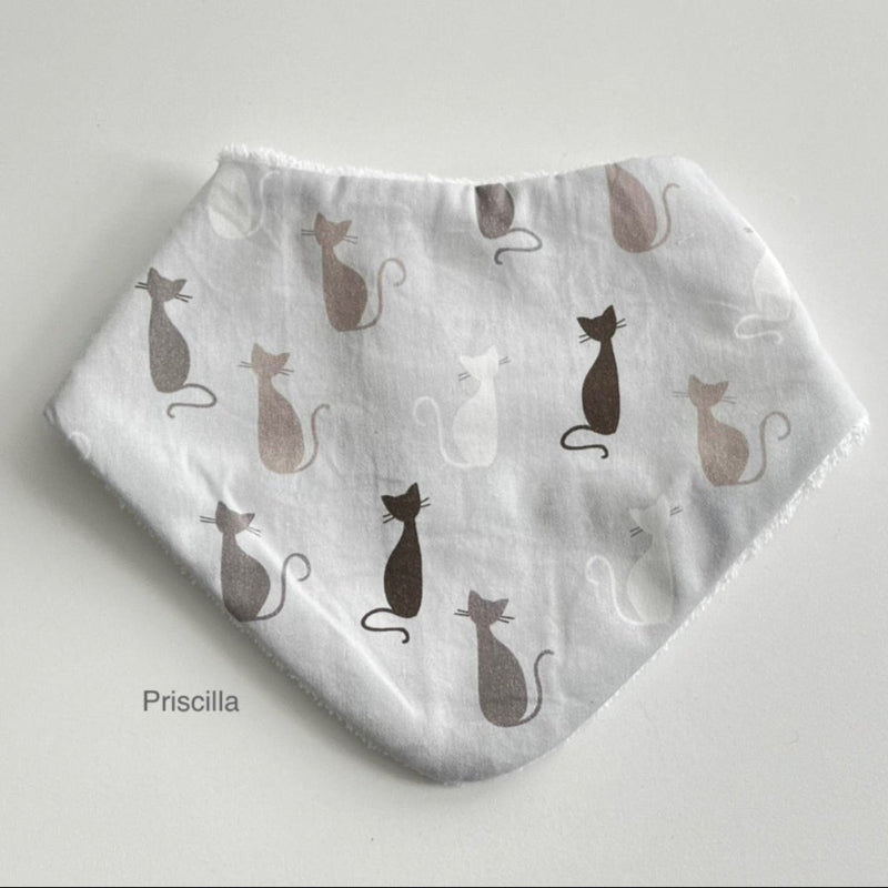 Priscilla Baby dribble bibs