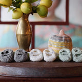 Stack of baby-mary janes