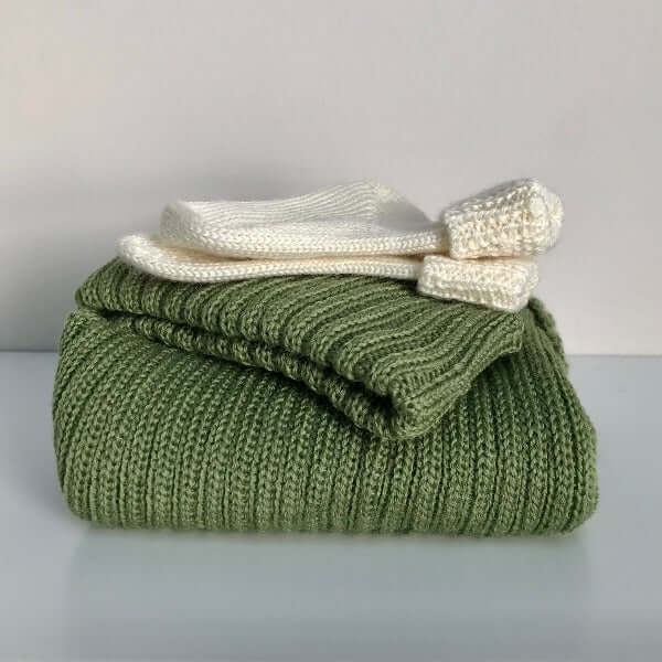 Brown baby clothing essentials set