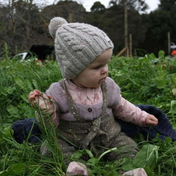 Cable knit hat toddler online