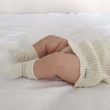 Baby in singlet vest and socks set