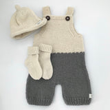 Baby Overalls with Beanie and Socks