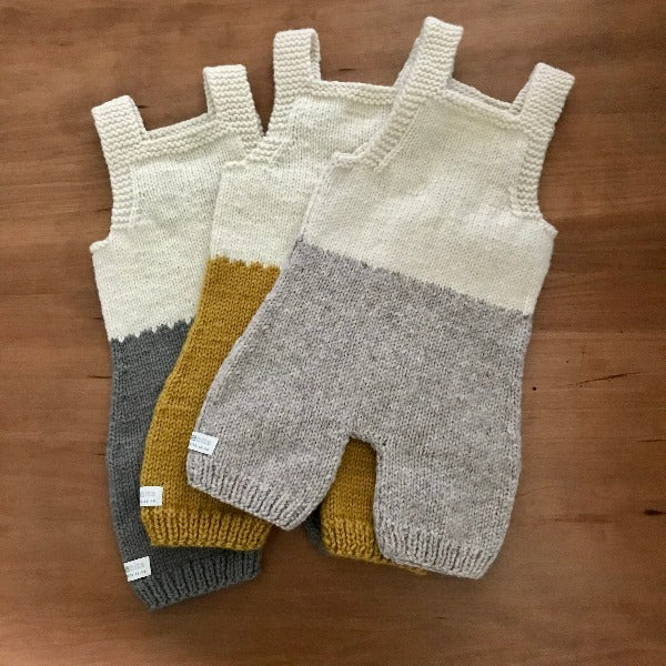 Back view of Baby overalls
