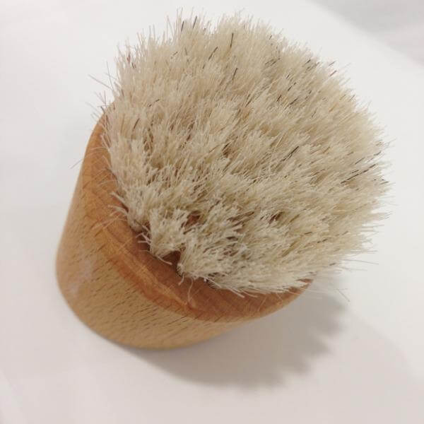 bristles of Natural  face brush
