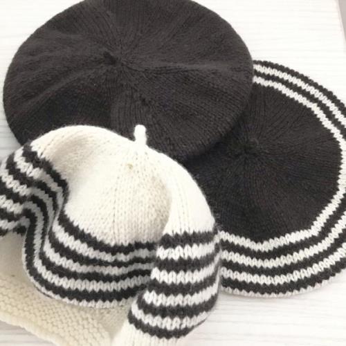 Chocolate baby beret